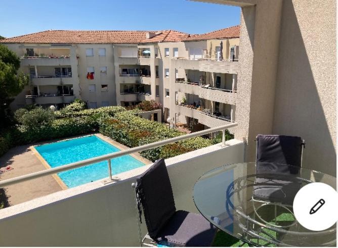 Superbe Appartement T3 Avec Piscine Montpellier Exterior foto